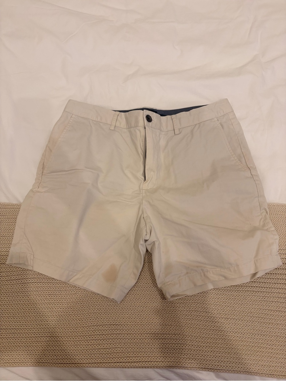 Club Monaco White Shorts 32 7” Inseam